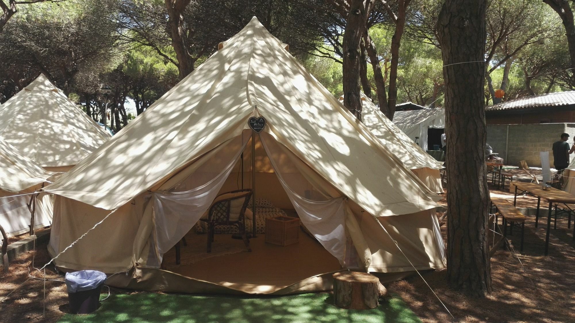 Kamping OH Tarifa Hotel Bagian luar foto